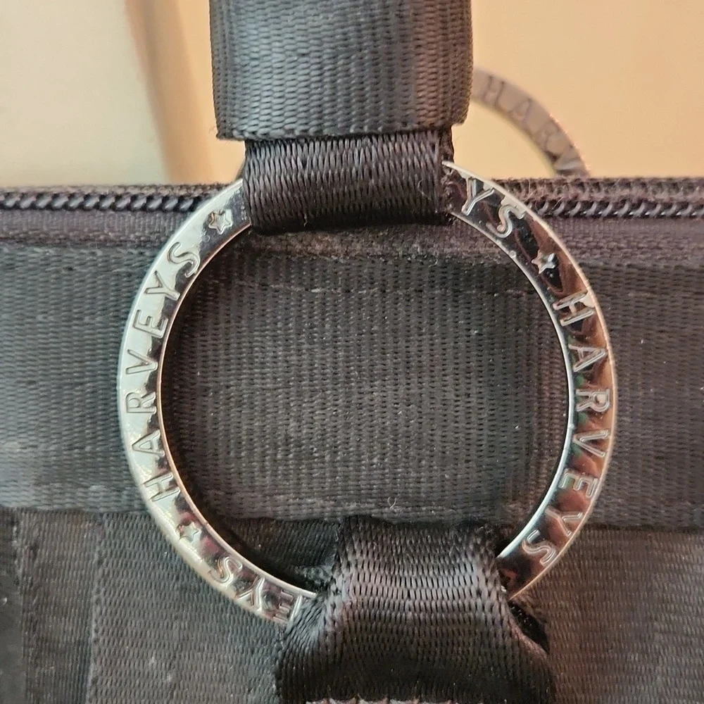 Harveys Seatbelt Lola satchel black bag purse